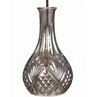 PENDELLEUCHTE Paris - Transparent/Schwarz, Glas/Metall (13/13/103cm) - kiki design