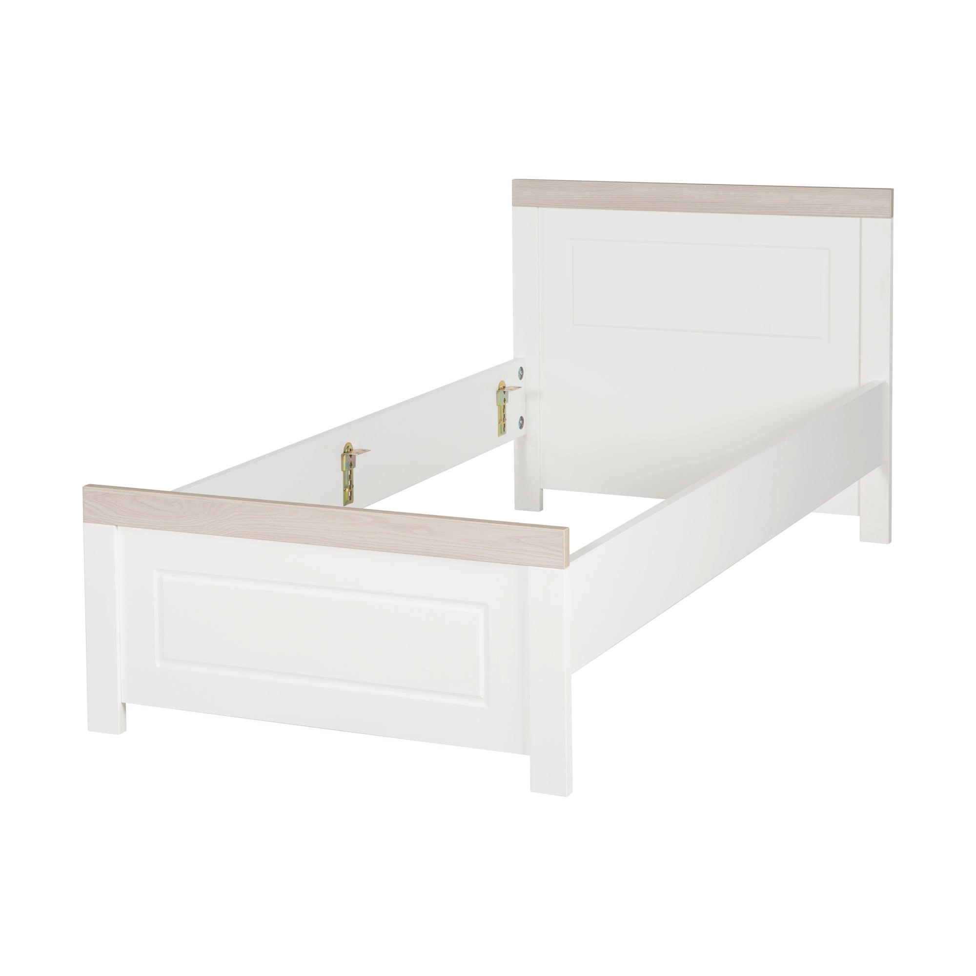 JUGENDBETT Felicia 90x200 cm - Weiß, Holzwerkstoff (90/200cm) - Roba
