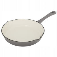 PFANNE Weiß 40/25/5 cm KS7717 - Weiß, Metall (25cm) - Krisberg 