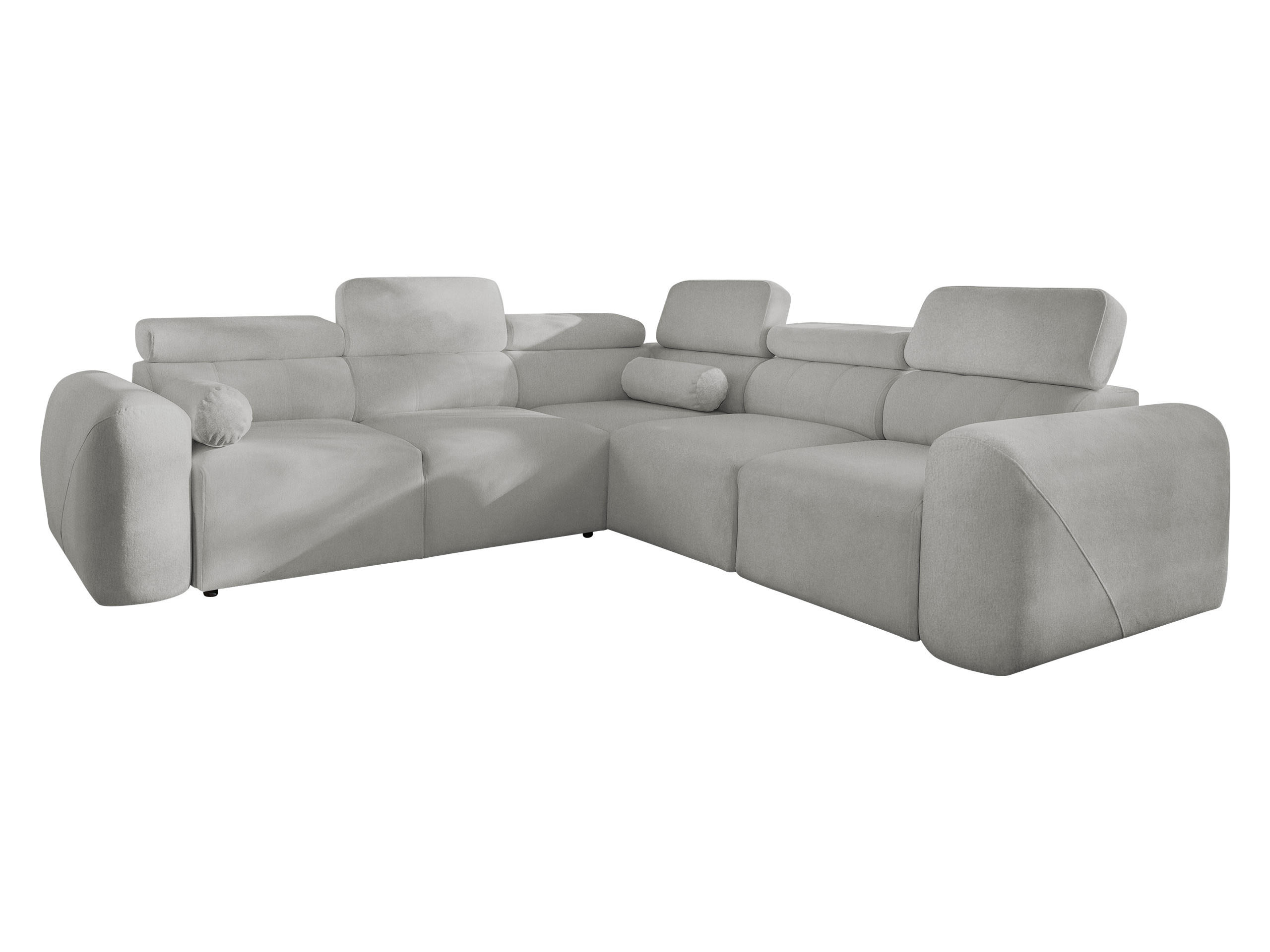 ECKSCHLAFSOFA Volare III, Seite: Rechts - Hellgrau, Holz/Textil (273/272cm) - MIRJAN24