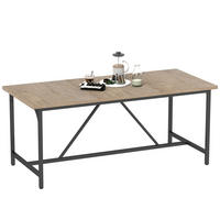 ESSTISCH Naturholz 1 Stück - Beige, Kunststoff (180/80/75.5cm) - GiPP
