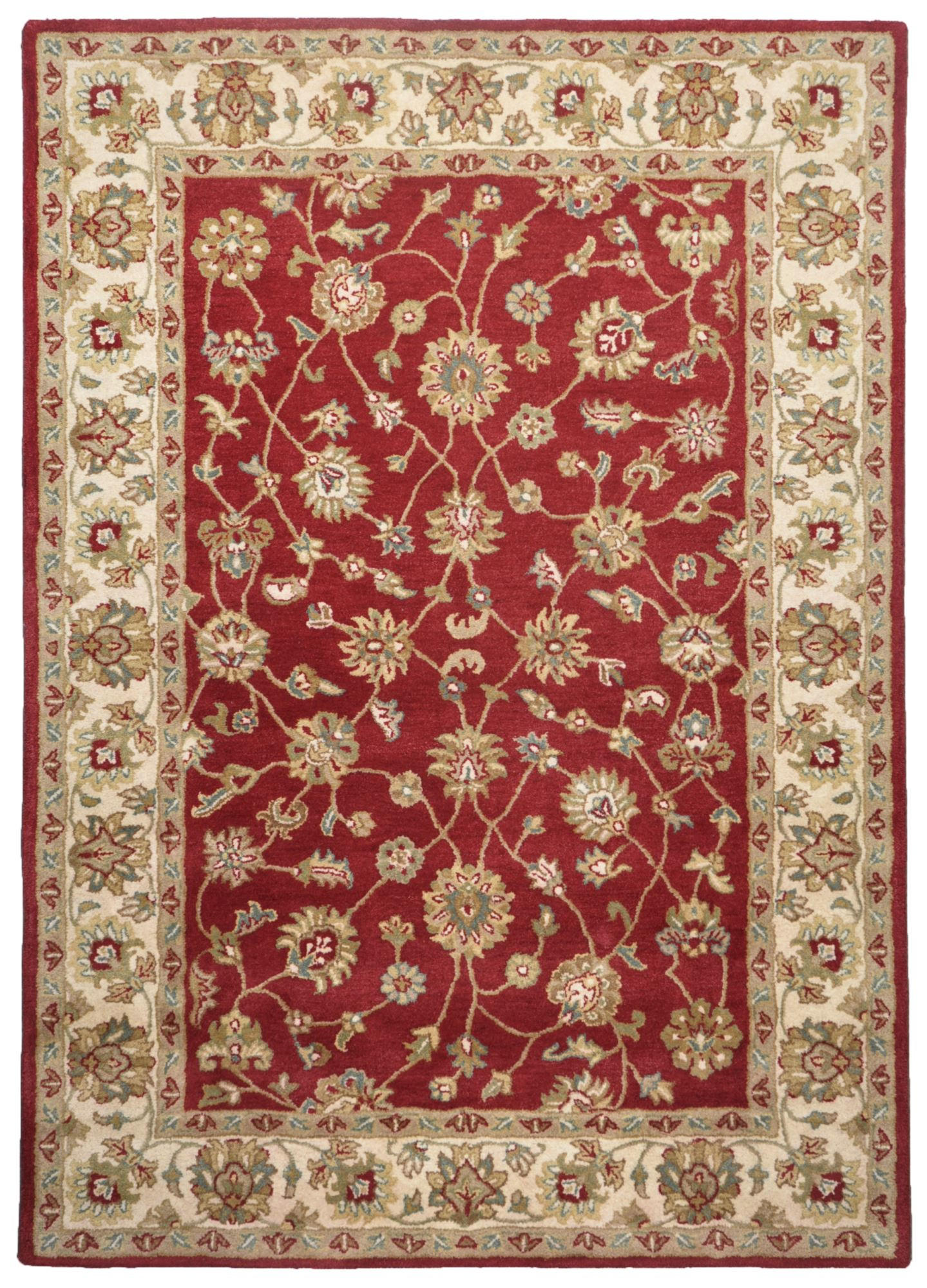HANDTUFTTEPPICH Royal Ziegler 240x340 cm - Terra cotta, Textil (240/340cm) - THEKO