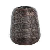 WINDLICHT ESIRA Ø25x32 cm, Antik Kupfer - Kupferfarben, Metall (25/32/25cm) - Light & Living