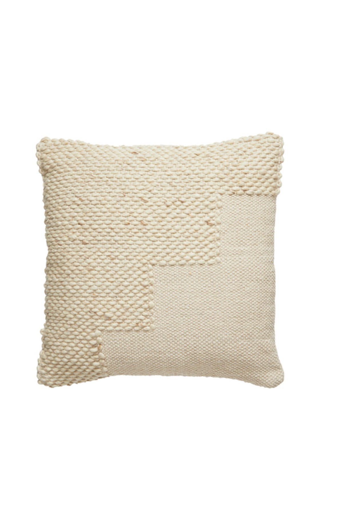 DEKOKISSEN Pedraza Braun 45/45/10 cm - Braun, Textil (45/45cm) - Light & Living