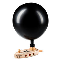 SPIELZEUGBOOT Balloon Puster Sea Tiger, Holz, L 13 cm - Multicolor, Holz (5.5/5/13cm)