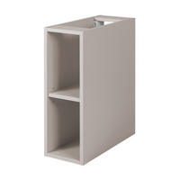 BADEZIMMERREGAL, Kaschmir, 20 x 60,7 x 44,4 cm - Beige, Holzwerkstoff (20/61/45cm) - 3XE LIVING