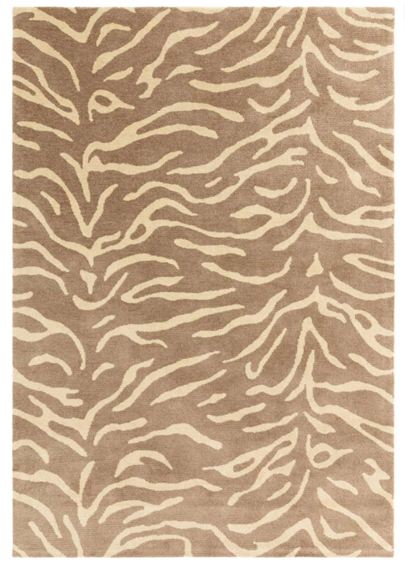 TEPPICH modern Flachgewebe SAVAGE Braun 200 x 290 cm - Braun, Textil (200/290cm) - Novatrend