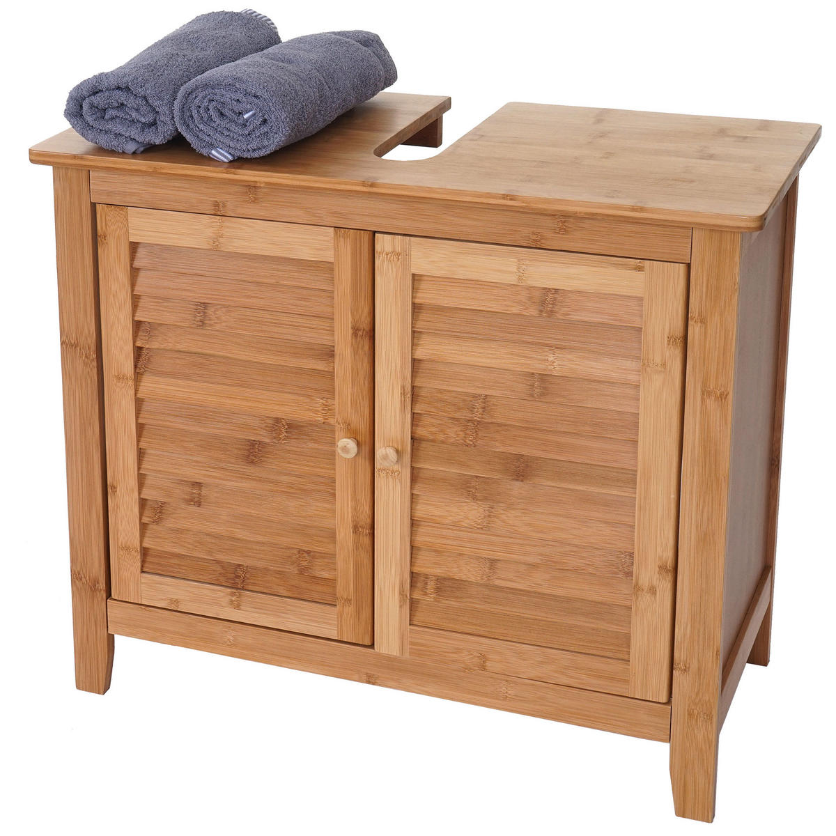 WASCHBECKENUNTERSCHRANK Braun - Braun, Holz (67/60/30cm) - MCW