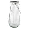 VASE Serenite Transparent 9,5x12xh29 cm Glas - Transparent, Glas (29cm) - Mondex