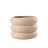 BLUMENTOPF RING - Zement - Beige - L - Ø 23 cm - Beige, Stein (23/17cm) - J-Line