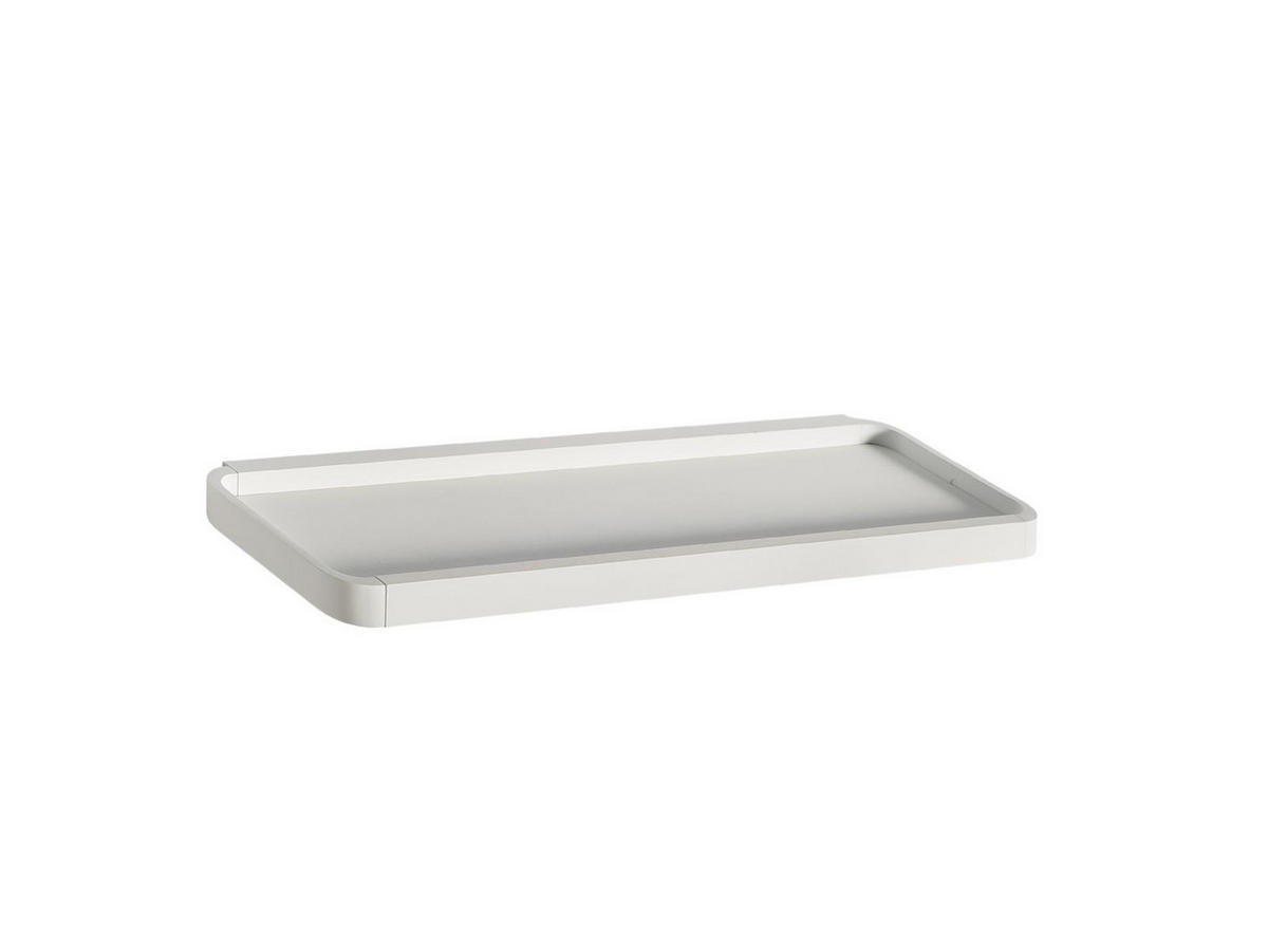 WANDABLAGE Rim weiß 44x11cm - Weiß, Metall (44/2/11cm) - Zone Denmark