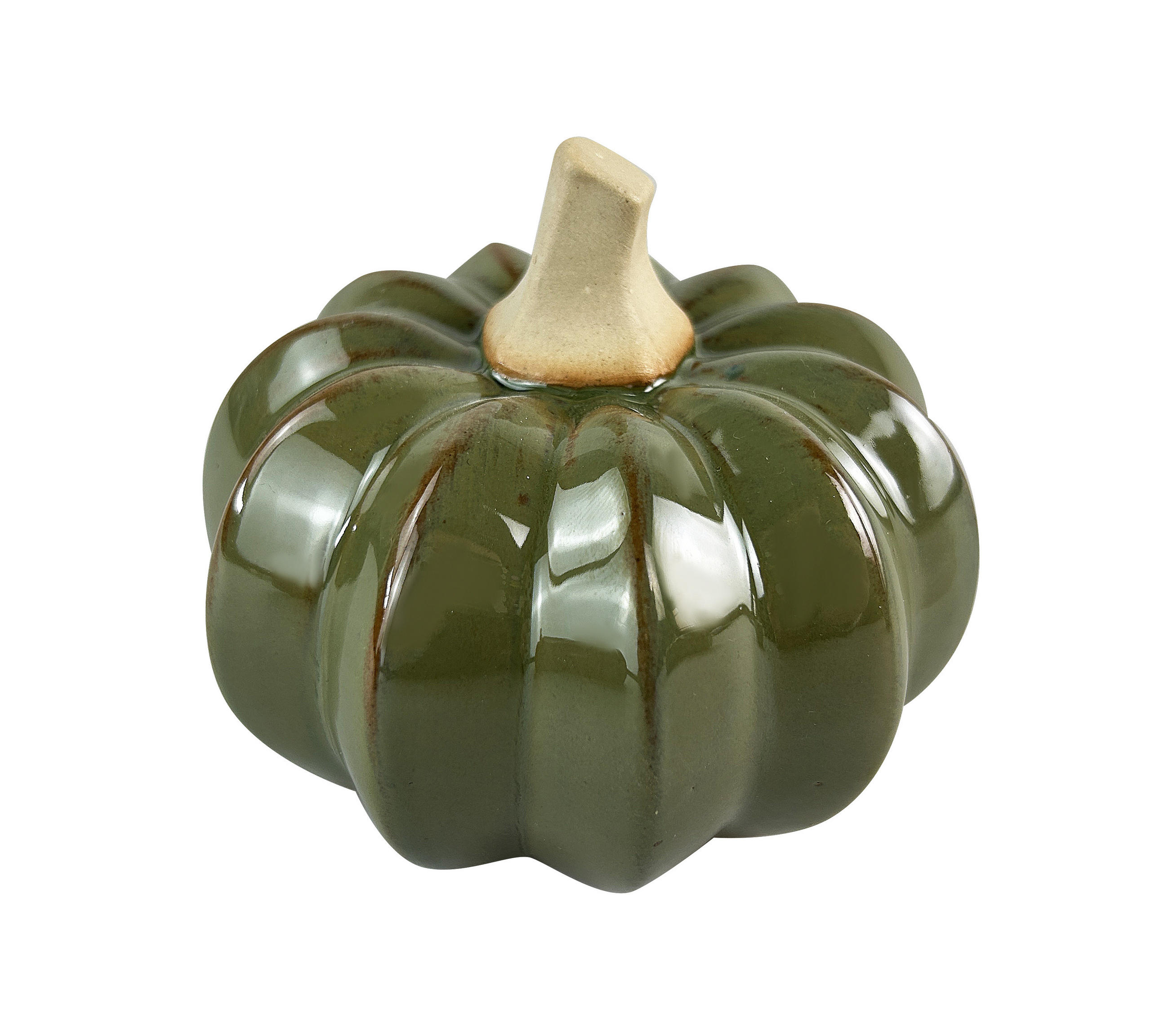 DEKOFIGUR Mave Grün 11.6/11.6/9.1 cm Keramik - Grün, Keramik (11.6/9.1/11.6cm) - Mondex