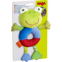 GREIFLING Frosch Fredi, ab 6 Monaten - Multicolor, Kunststoff (15/5/24cm) - Haba