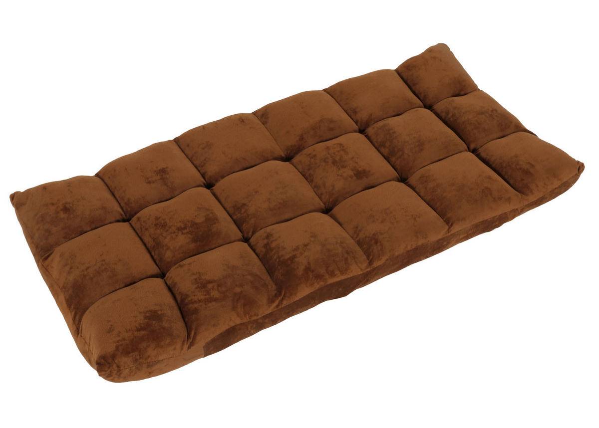 BODENSESSEL Dunkelbraun - Dunkelbraun, Textil (50/55/55cm) - MCW
