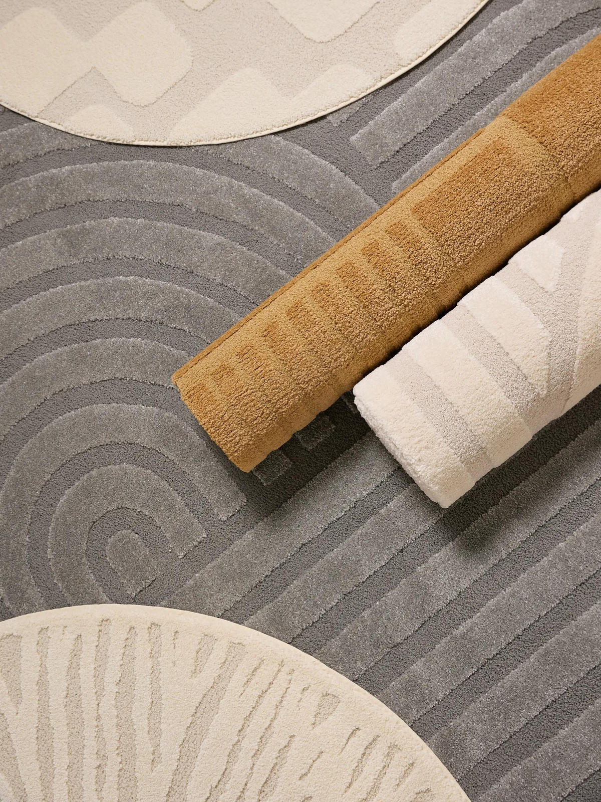 TEPPICH Eve Cream/Beige 200x290 cm - Creme, Textil (200/290cm) - benuta Nest