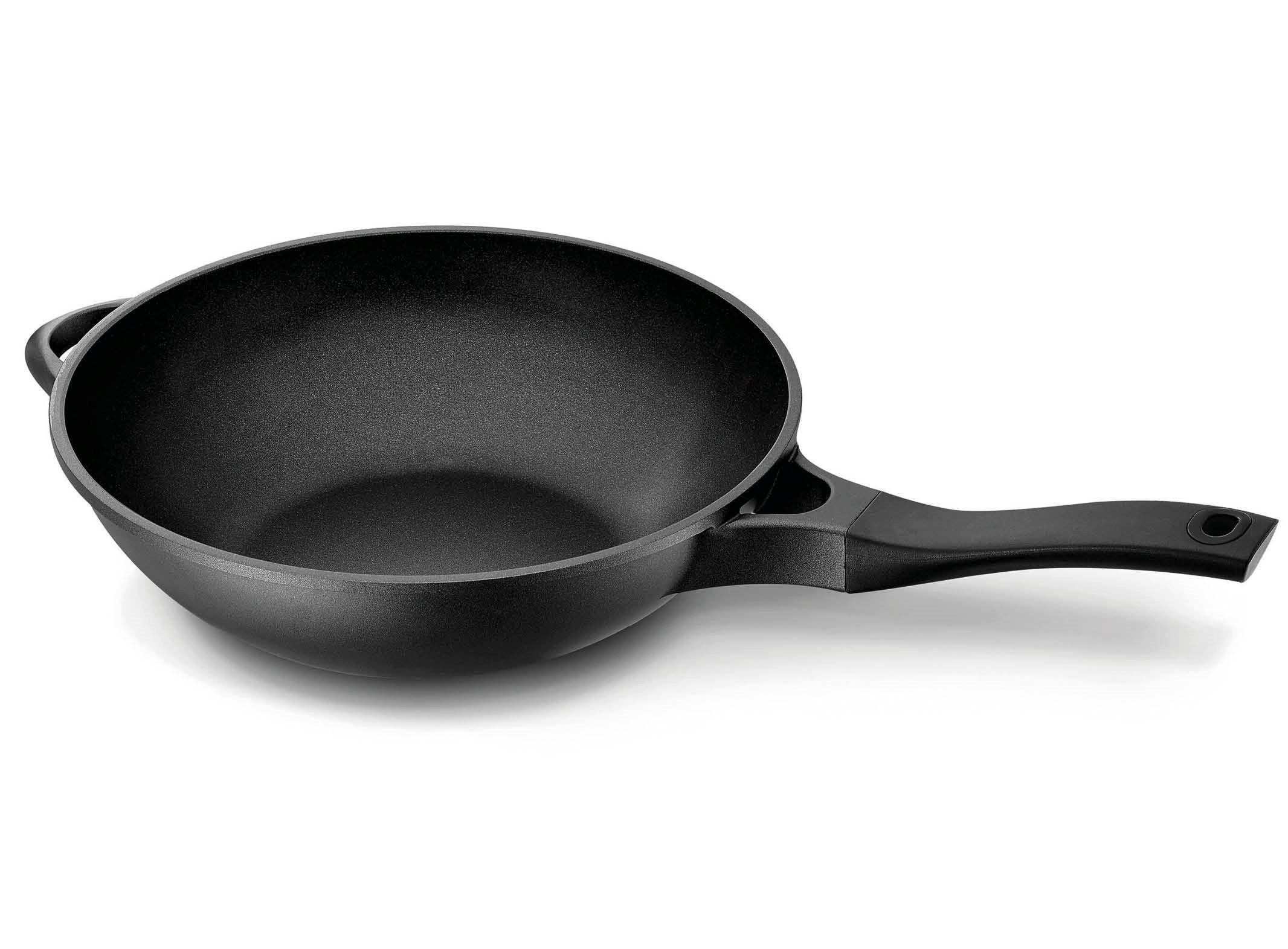 WOKPFANNE Energy R mit Gegengriff Ø 30 cm – keramische Antihaftbeschichtung - Schwarz, Metall (1/31/11cm)