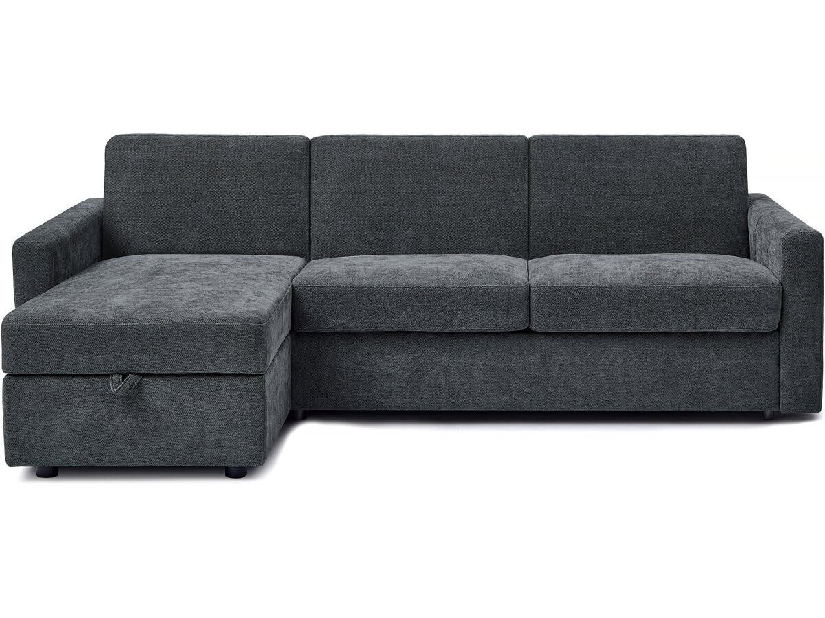 ECKSCHLAFSOFA Celia Beige - Beige, Textil (240/161cm) - Habitat Garten
