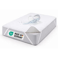 MOLTON-MATRATZENSCHONER 90x200 wasserdicht - Inkontinenz Matratzenschutz Auflage wasserfest - Matratzenauflage 90 x 200 cm Made in Germany - Weiß, Textil - Carpe Sonno