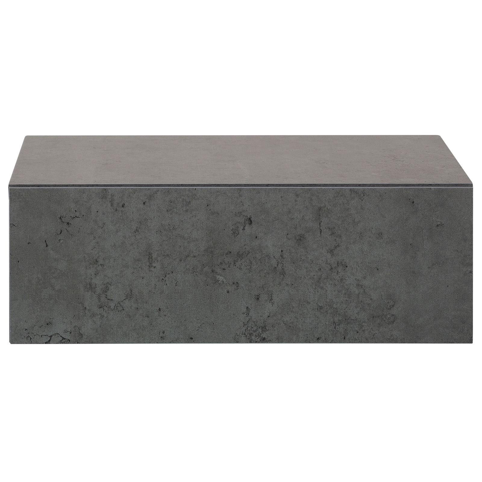 NACHTTISCH ANNE hängend - Dunkelgrau, Holzwerkstoff (42/14/30cm) - CARO-Möbel