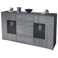 SIDEBOARD Grömitz Avola-Anthrazit - Anthrazit, Holzwerkstoff (138.5/75.5/35cm) - Vladon