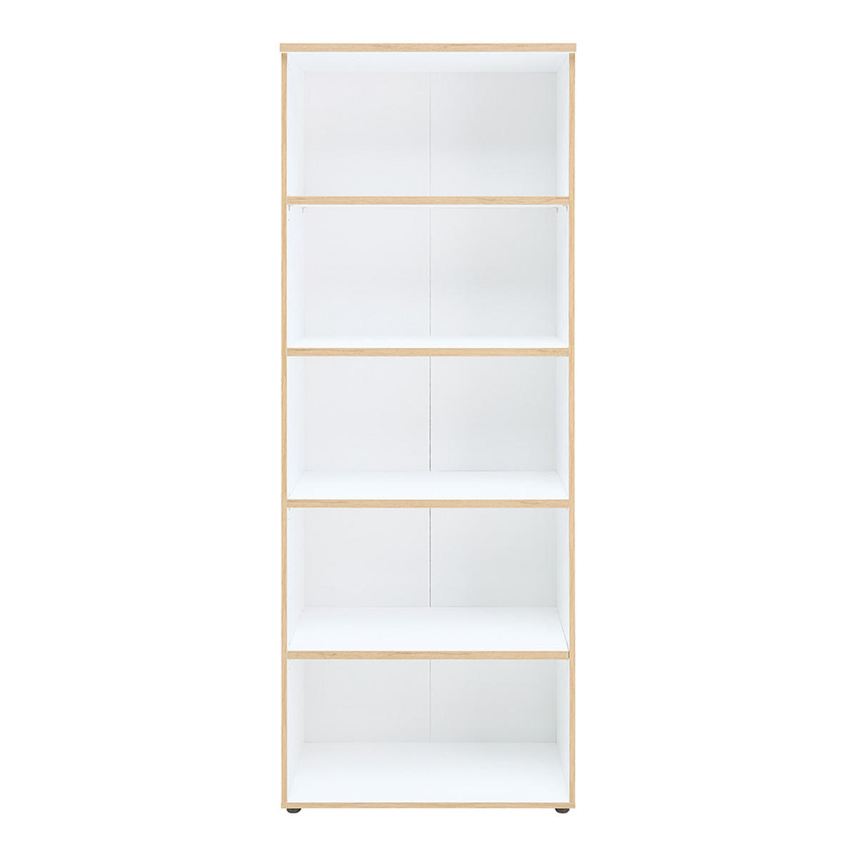 AKTENREGAL Manresa-36 - Weiß, Holzwerkstoff (75/197/38cm) - Lomado