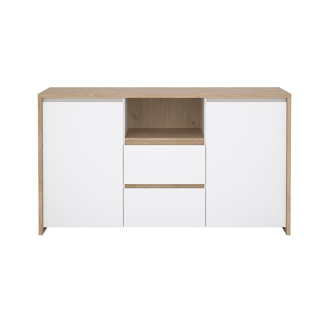 SIDEBOARD, Next, Eiche, Holzwerkstoff, 149 x 49 x 89 cm - Eichefarben, Holzwerkstoff (149/89/49cm) - ebuy24