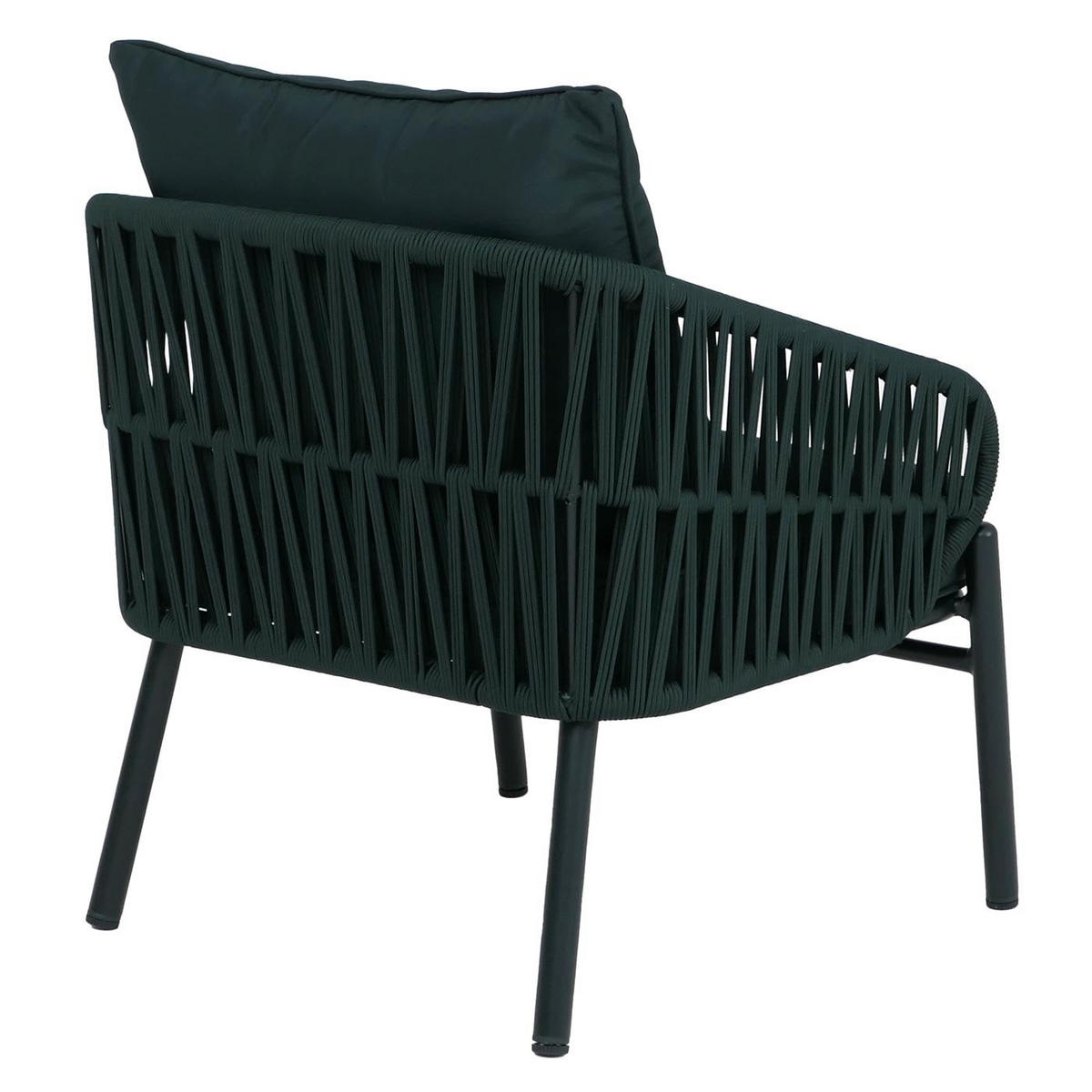 GARTENSTUHL Aluminium Grün - Grün, Metall (64/67/70cm) - PROREGAL