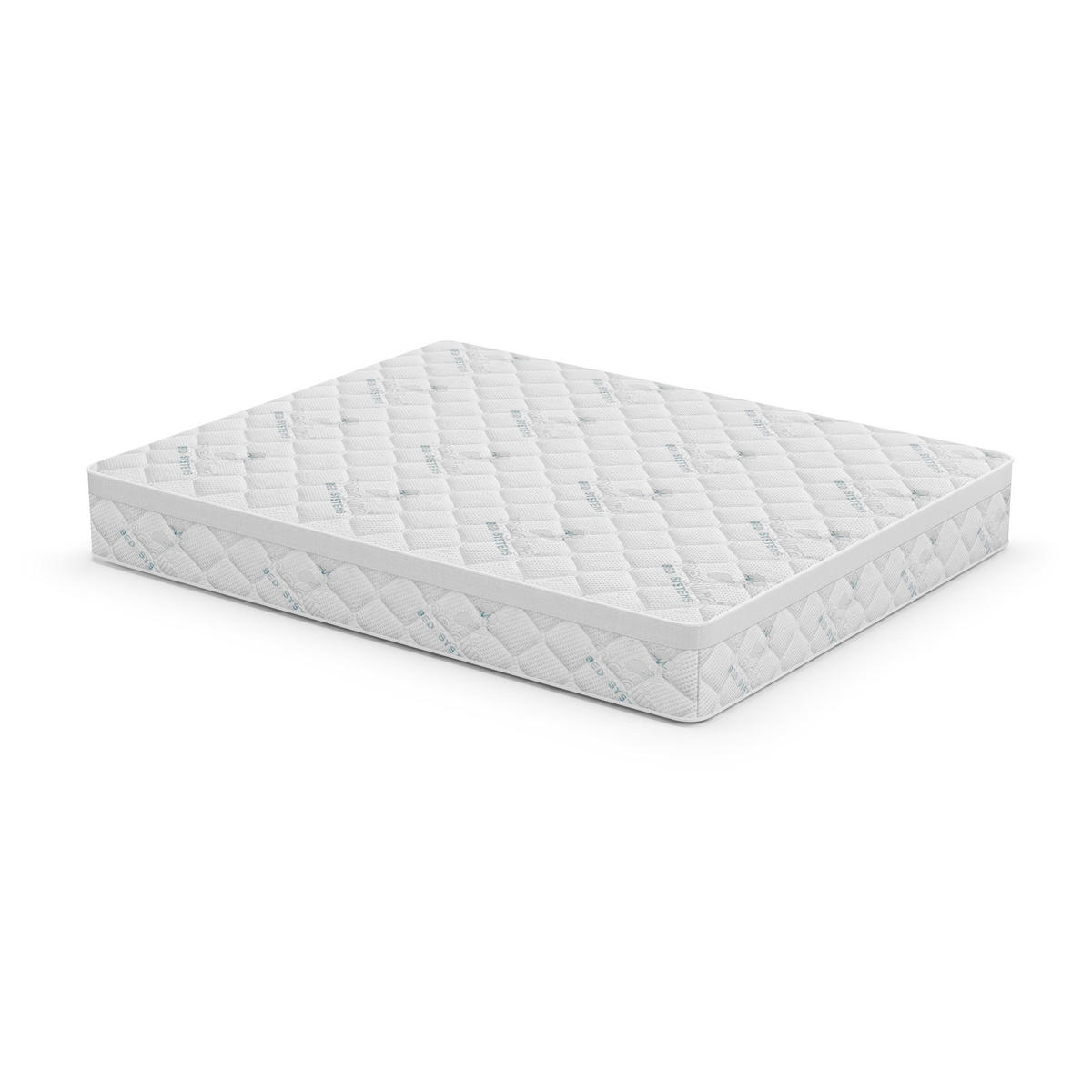 WENDEMATRATZE Mediro Vita 27 cm,7-Zone, mit hochflexiblem Profilschaumstoff, H3, 140x200 - Weiß, Textil (140/200cm) - Beautysofa