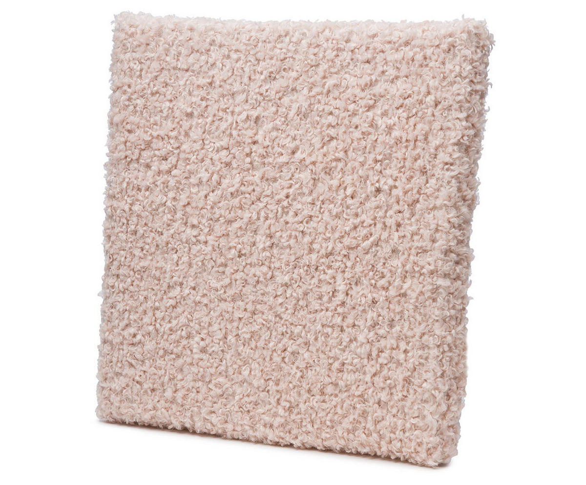 SITZKISSEN Rolf 40x40x3cm CREME - Hellrosa/Creme, Textil (40/40cm) - Ambiente Trendlife by Gözze