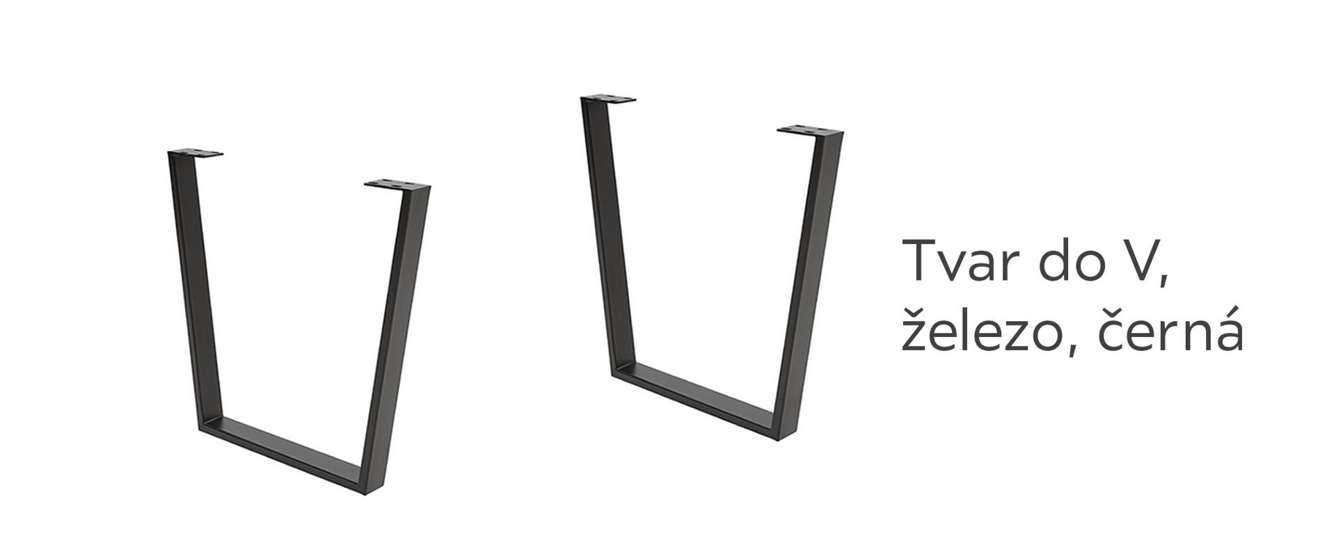 Stolní podnože do V