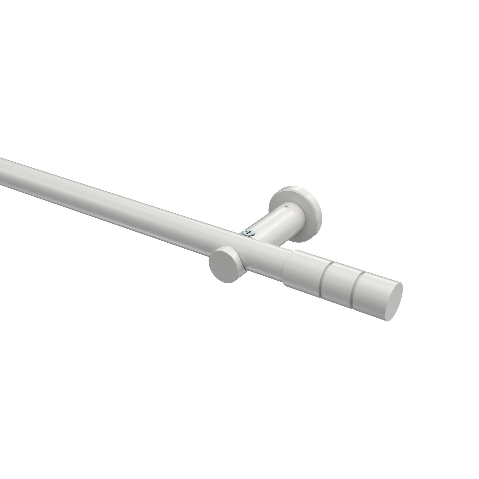 Interdeco Gardinenstange Weiß 360 cm