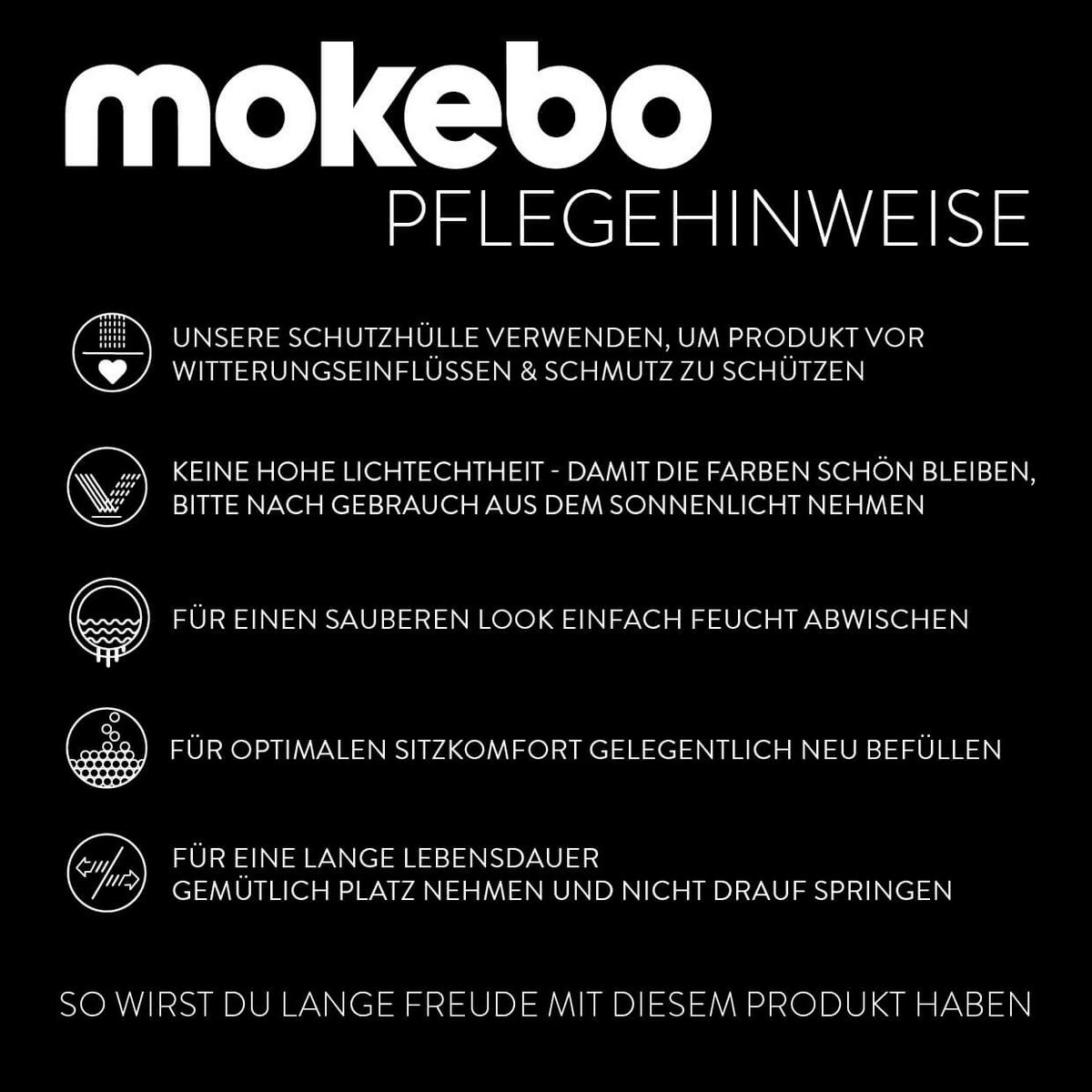 POUF Der Ruhepouf - Grau, Textil (60/40/60cm) - Mokebo