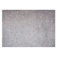 FOTOTAPETE 208x146 cm - Symmetrische Punkte - Grau, Textil (208/146cm) - Wallfluent