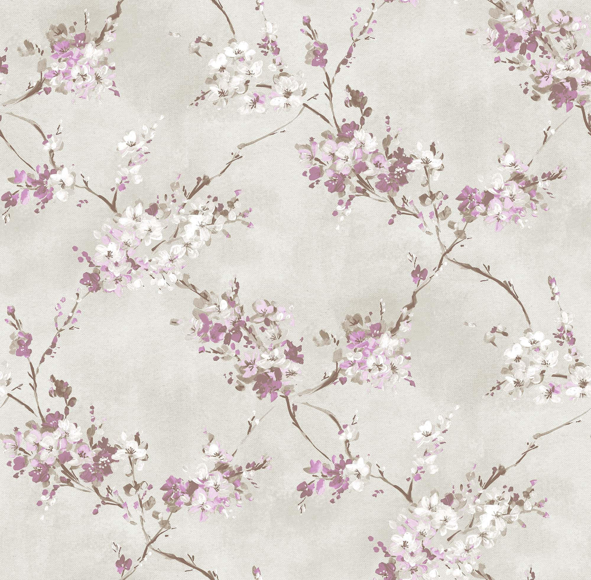 Sanders & Sanders Tapete Lila 53x1000 cm