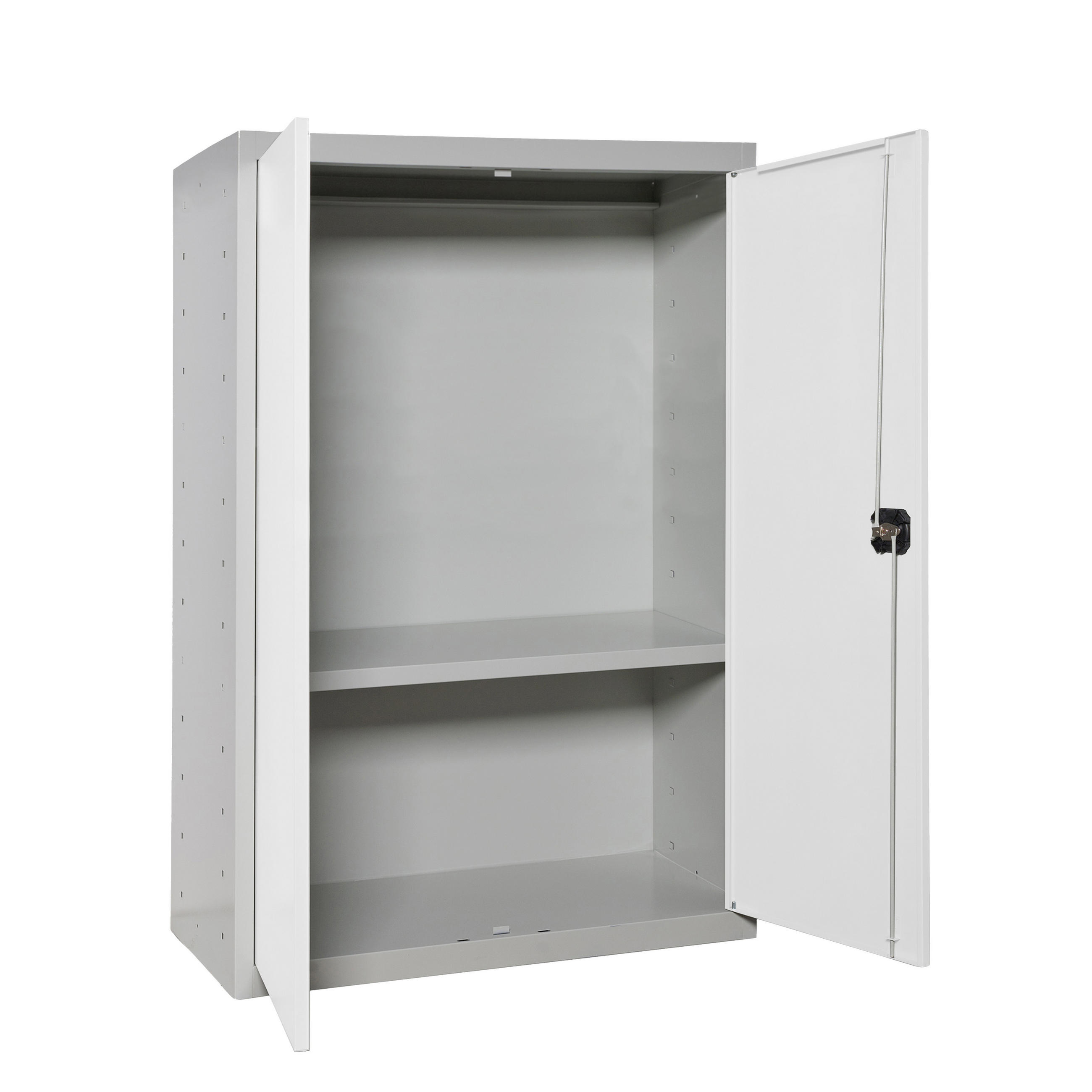 Proregal Stahlschrank Weiß 80x90x40 cm