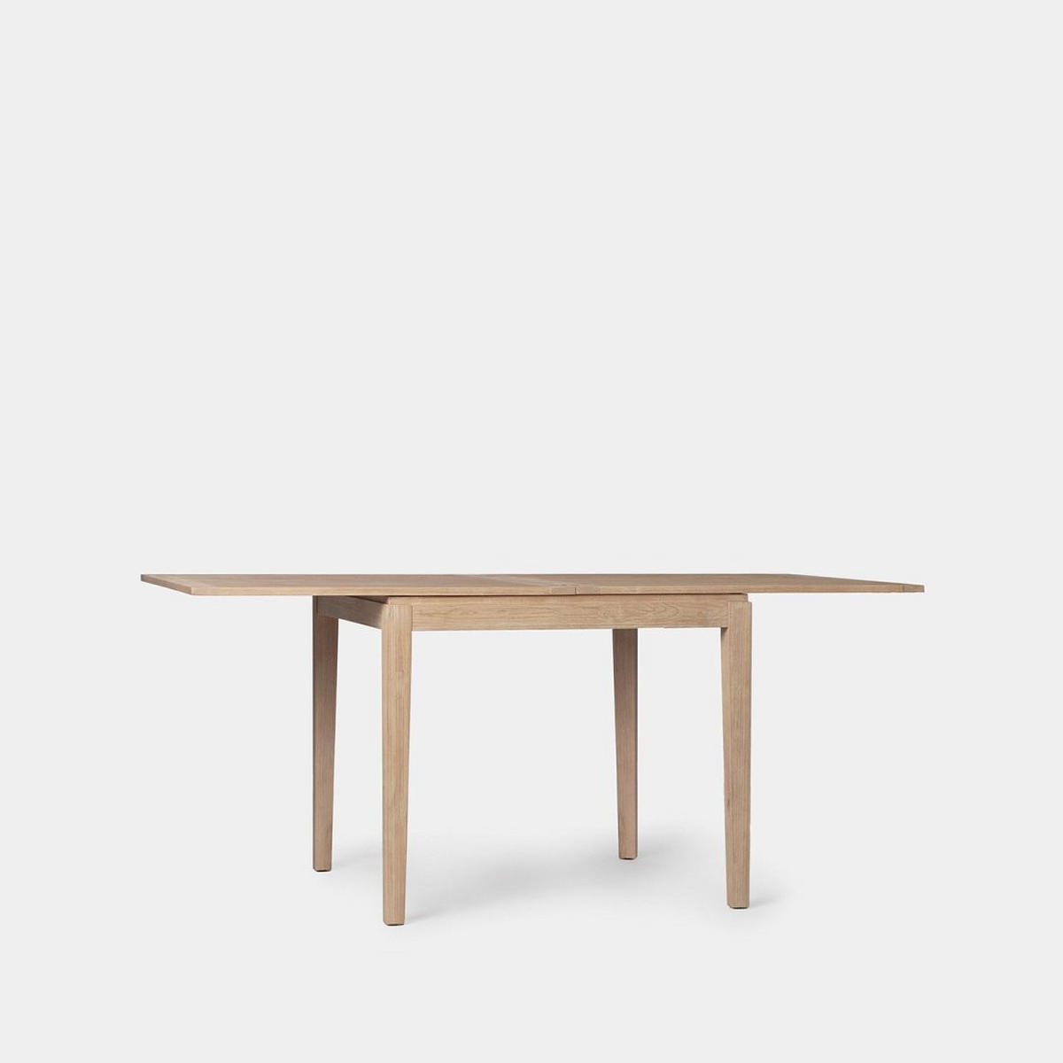 AUSZIEHBARER TISCH Dina Natürlich 90 - 180 cm x 78,5 cm - Naturfarben, Holzwerkstoff (90/90/78cm) - Klast Home