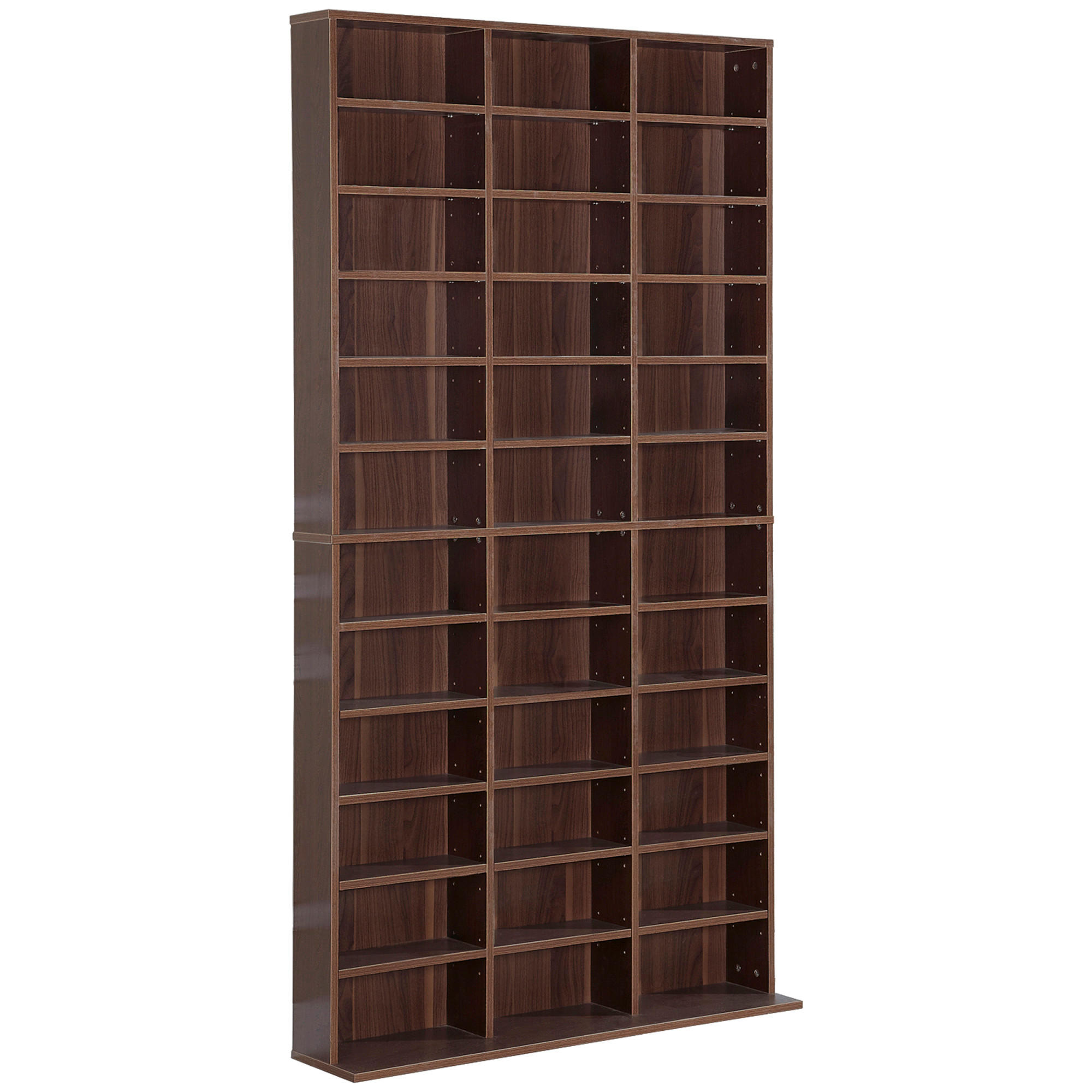 CD-REGAL DE-14403 36 Fächer, verstellbare Böden Braun - Braun, Holzwerkstoff (24/195/102cm) - ComfortXL