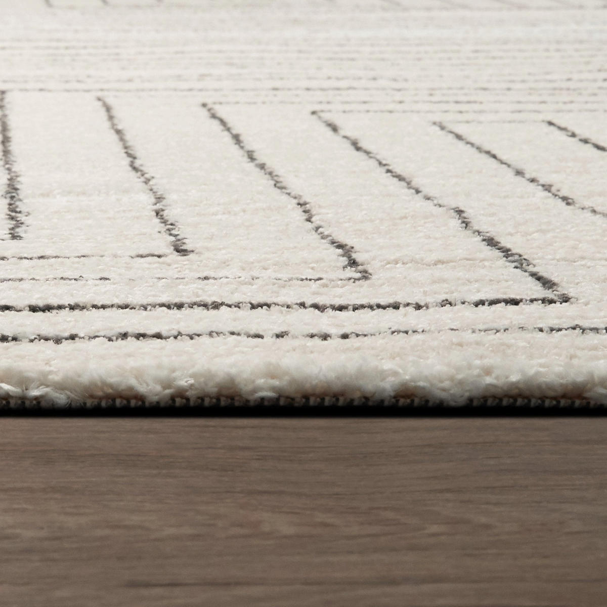 TEPPICH ultraweich designorientiert Beige - Beige, Textil (160/230cm) - AFK Living