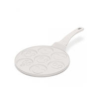 PFANNKUCHENPFANNE Weiß 26/26/1.3 cm BH7792 - Weiß, Metall (26cm) - Berlinger Haus