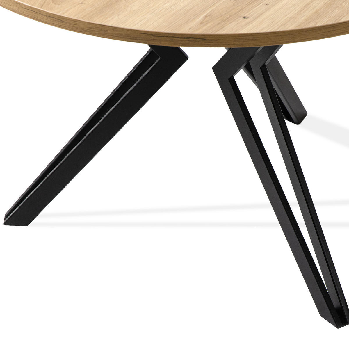 COUCHTISCH TETRO Kaffeetisch - Eiche Artisan, Holzwerkstoff/Metall (65/65/51cm) - KONSIMO®