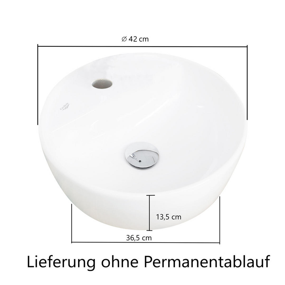 WASCHTISCH Vidago-03 - Braun, Holzwerkstoff (101/55/52cm) - Lomado