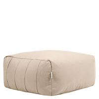 SITZSACK-SOFA Sitzpouf - Beige, Textil (95/46/100cm) - icon