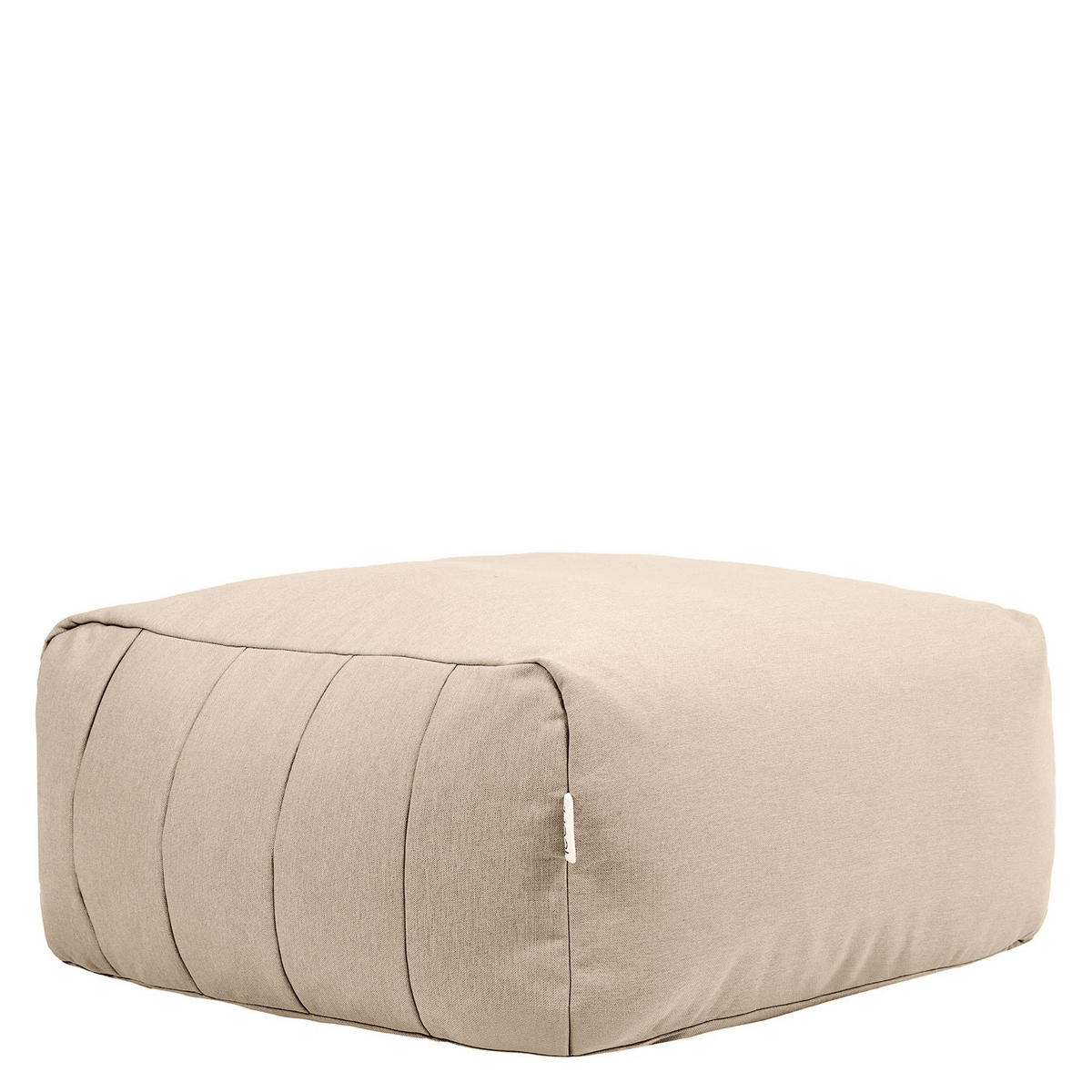 SITZSACK-SOFA Sitzpouf - Beige, Textil (95/46/100cm) - icon