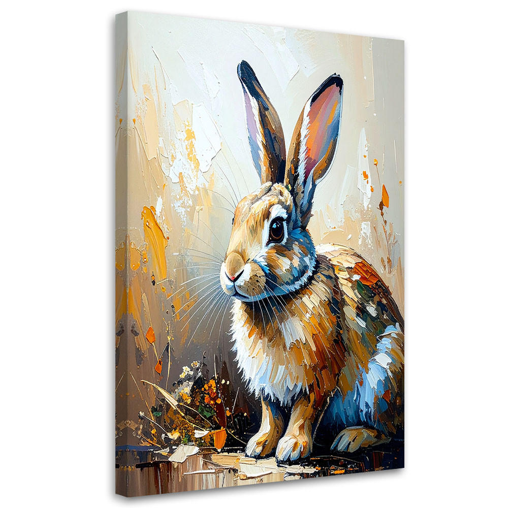 Feeby Leinwandbild Beige 40x60 cm