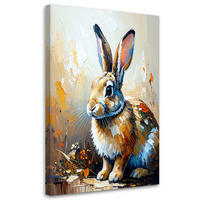 LEINWANDBILD Tiere 20x30cm - Beige, Textil (20/30cm) - Feeby