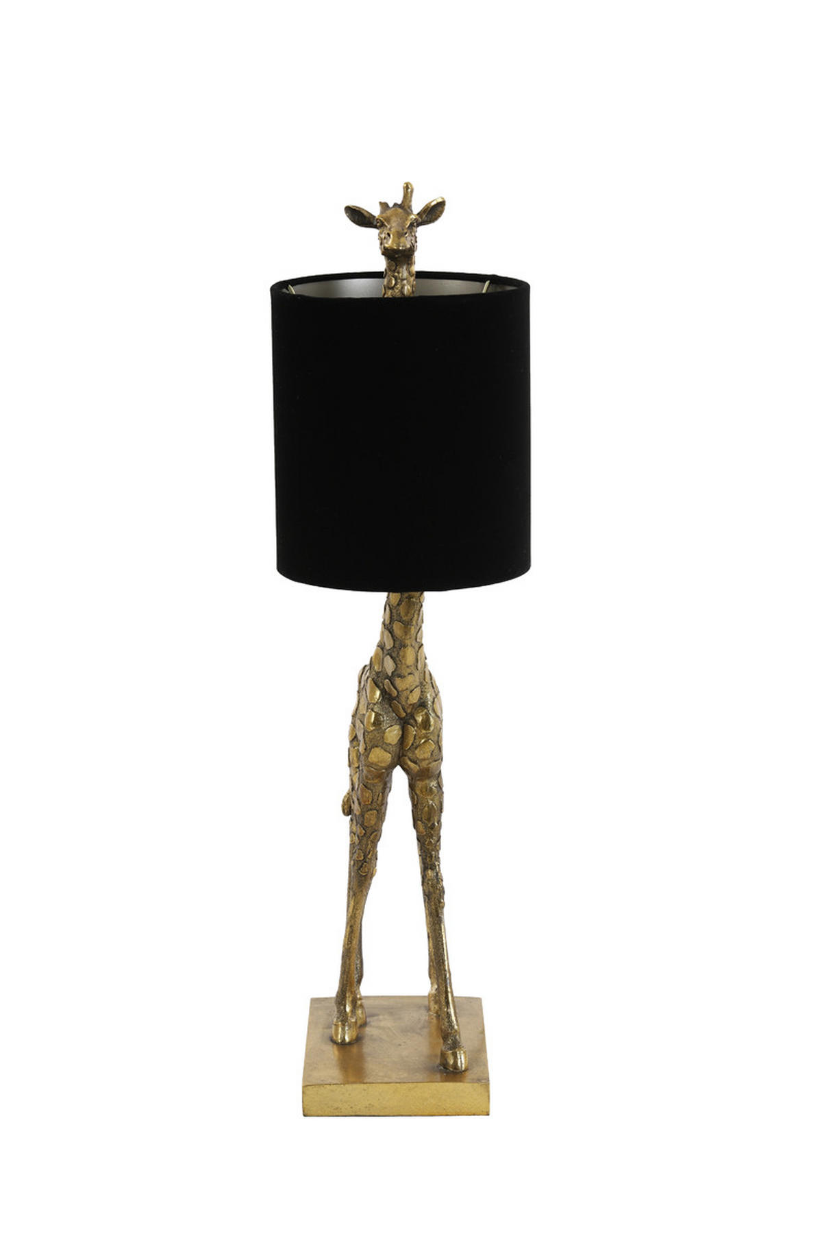 TISCHLAMPE Giraffe Bronze Ø26/61 cm - Bronzefarben, Kunststoff (26/16/61cm) - Light & Living