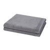 DUSCHTUCH Premium 2er-Set - Grau, Textil (80/150cm) - MÖVE