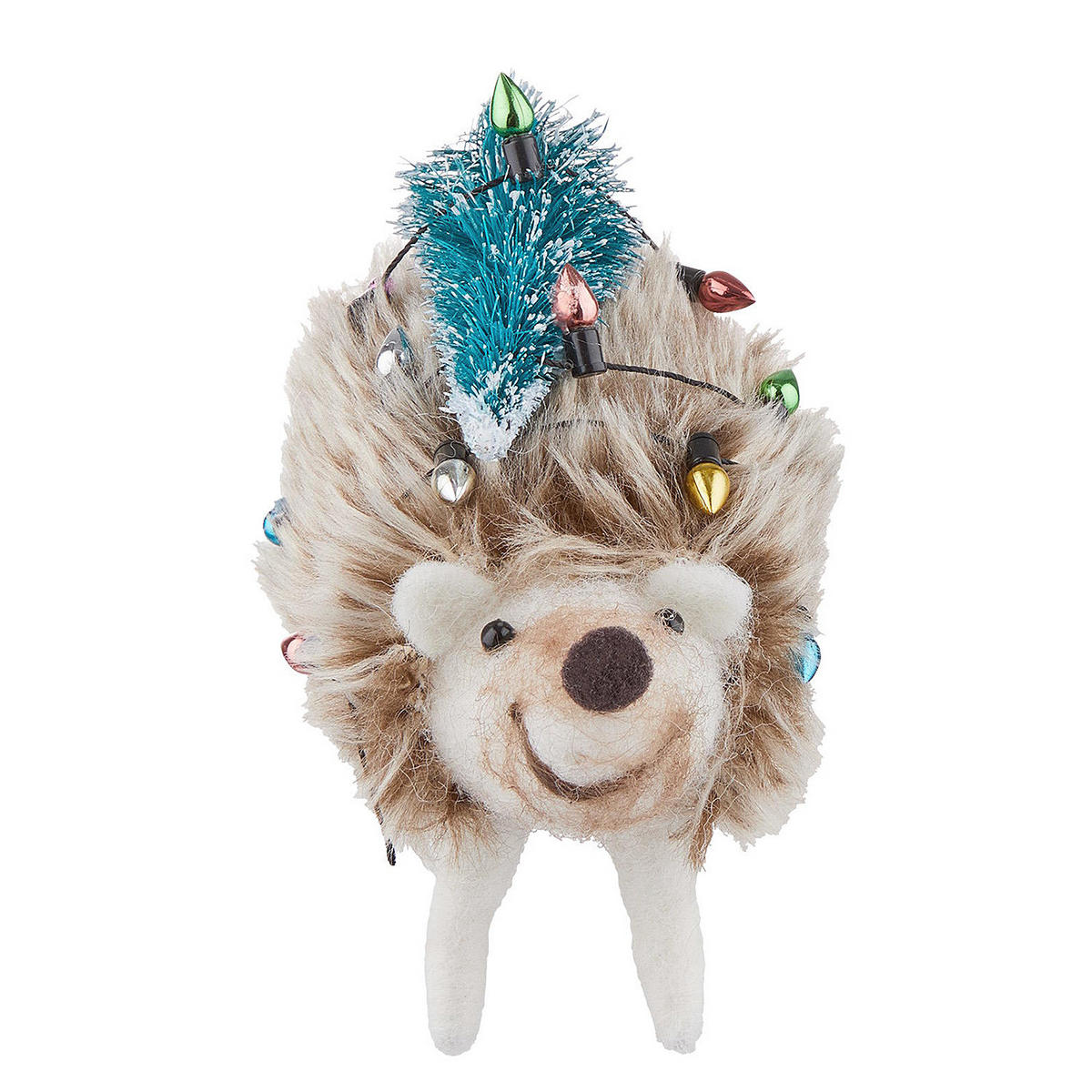 BAUMANHÄNGER Hang On Igel - Grün, Textil (9/6/6cm) - Butlers