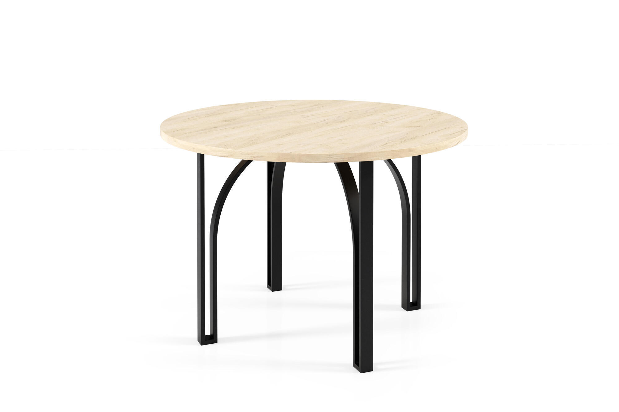Furnlux Couchtisch Eiche 75x47x75 cm