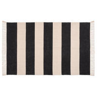 BADTEPPICH Kasi 50/80 cm - Schwarz, Naturmaterialien (50/80cm)